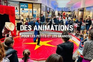 Centre Commercial Riom Sud — vue 2, sortie à Ménétrol (Puy-de-Dôme)