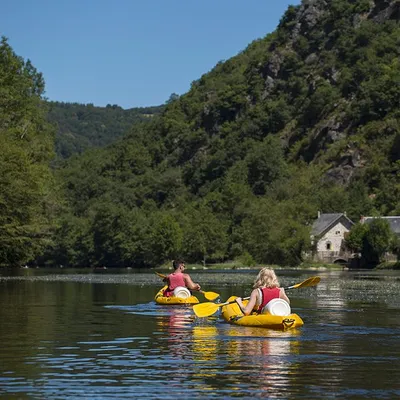 Plan d'eau de Servant — vue 4, activité à Servant (Puy-de-Dôme)